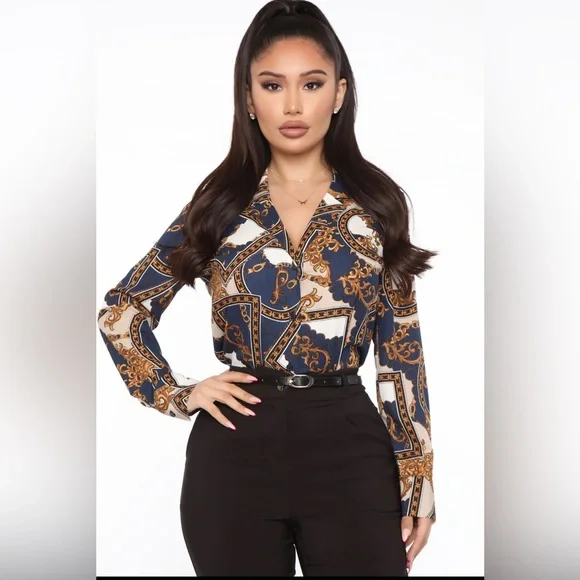Fashion Nova Tops Buchona Style Blouse Poshmark